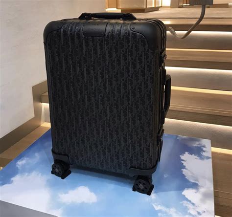 dior x rimowa prix|Dior x Rimowa luggage price.